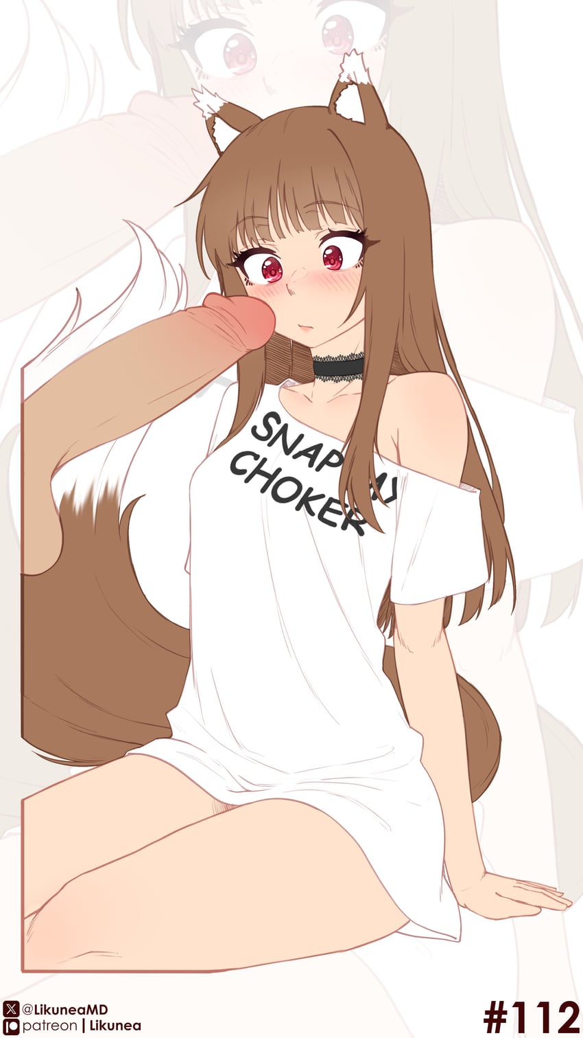 holo (spice and wolf) drawn by likunea